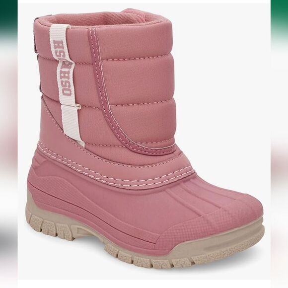 Oshkosh Toddler Waterproof Winter Snow Boot in Splash Pink size 11, NEW - Picture 1 of 8